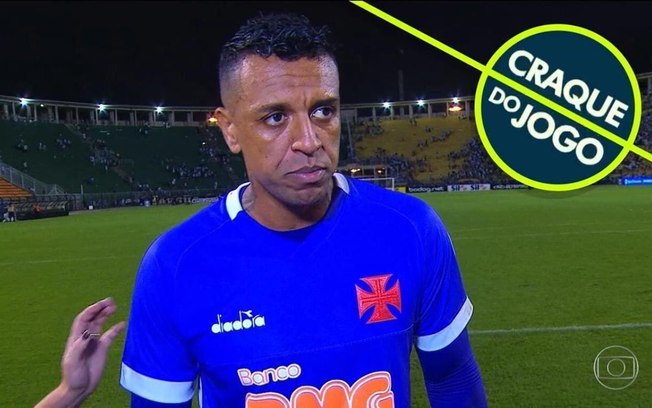 Sidão recebe prêmio "Craque do Jogo"