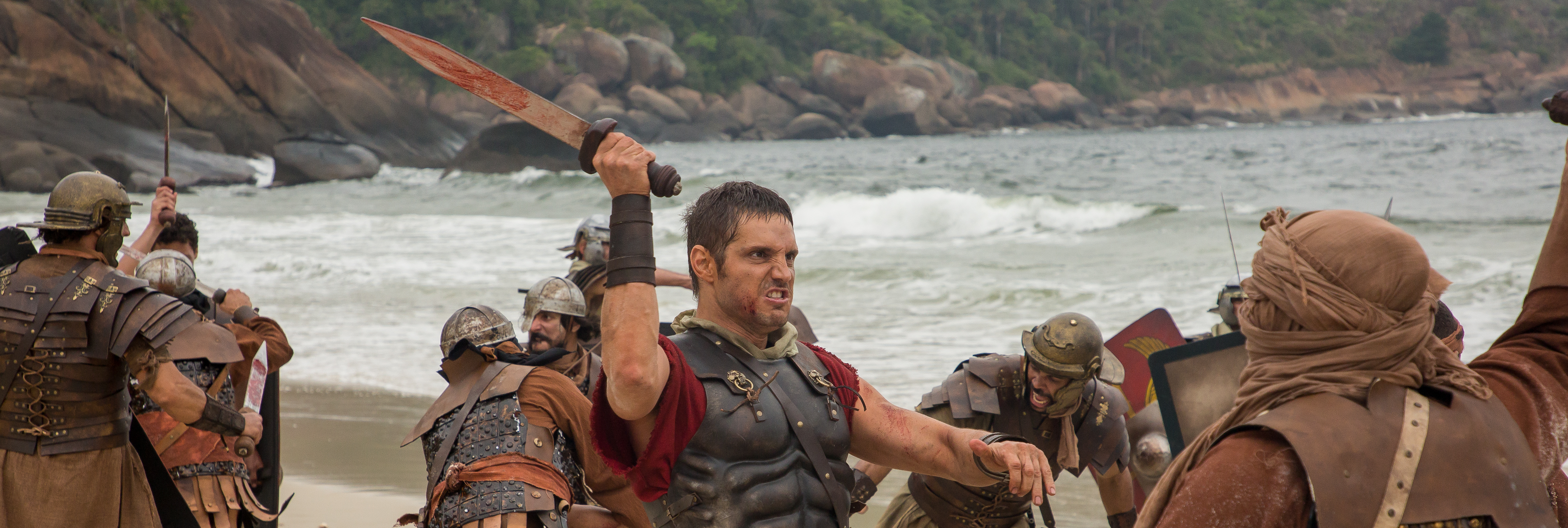 Alexandre Machafer em cena de "Jorge da Capadócia"