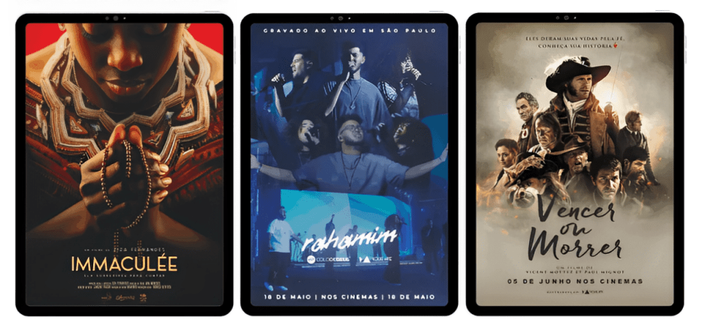 Kolbe Arte anuncia três grandes lançamentos católicos no cinema em maio e&nbsp;junho