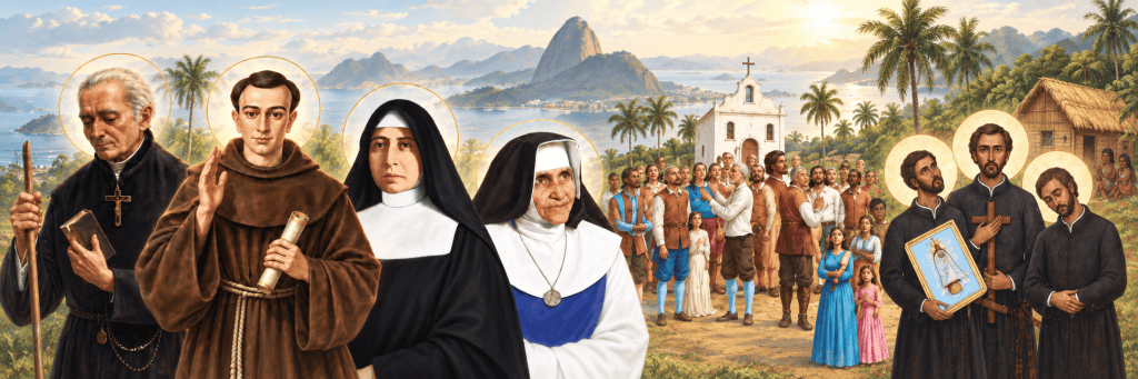Quem são os santos brasileiros Conheça os santos ligados à história do Brasil