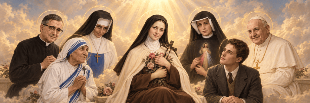 Santos que eram devotos de Santa Teresinha do Menino Jesus